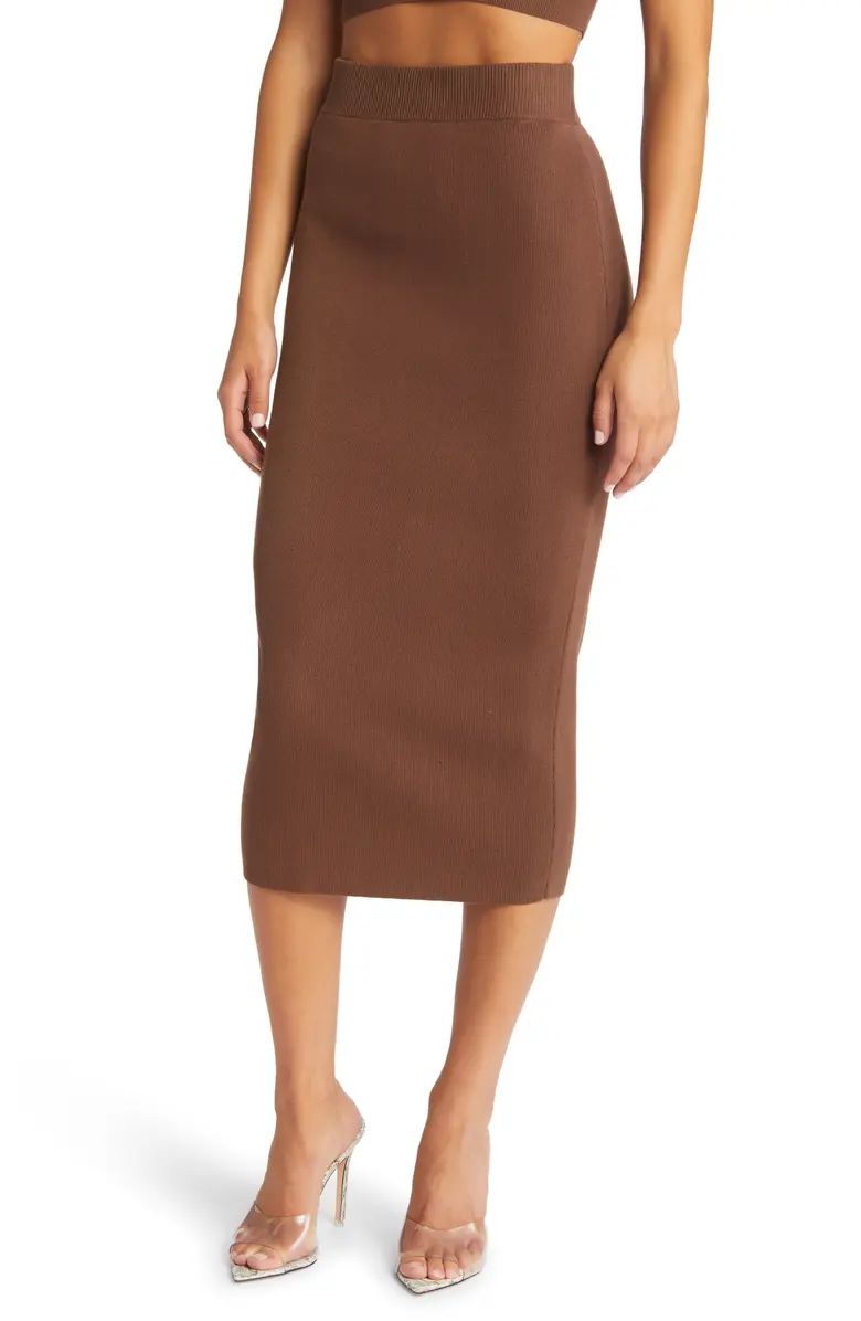 Knit Midi Skirt | Nordstrom