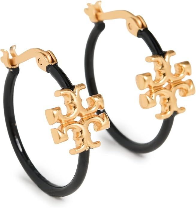 Tory Burch Women's Eleanor Small Hoop Earrings | Amazon (US)