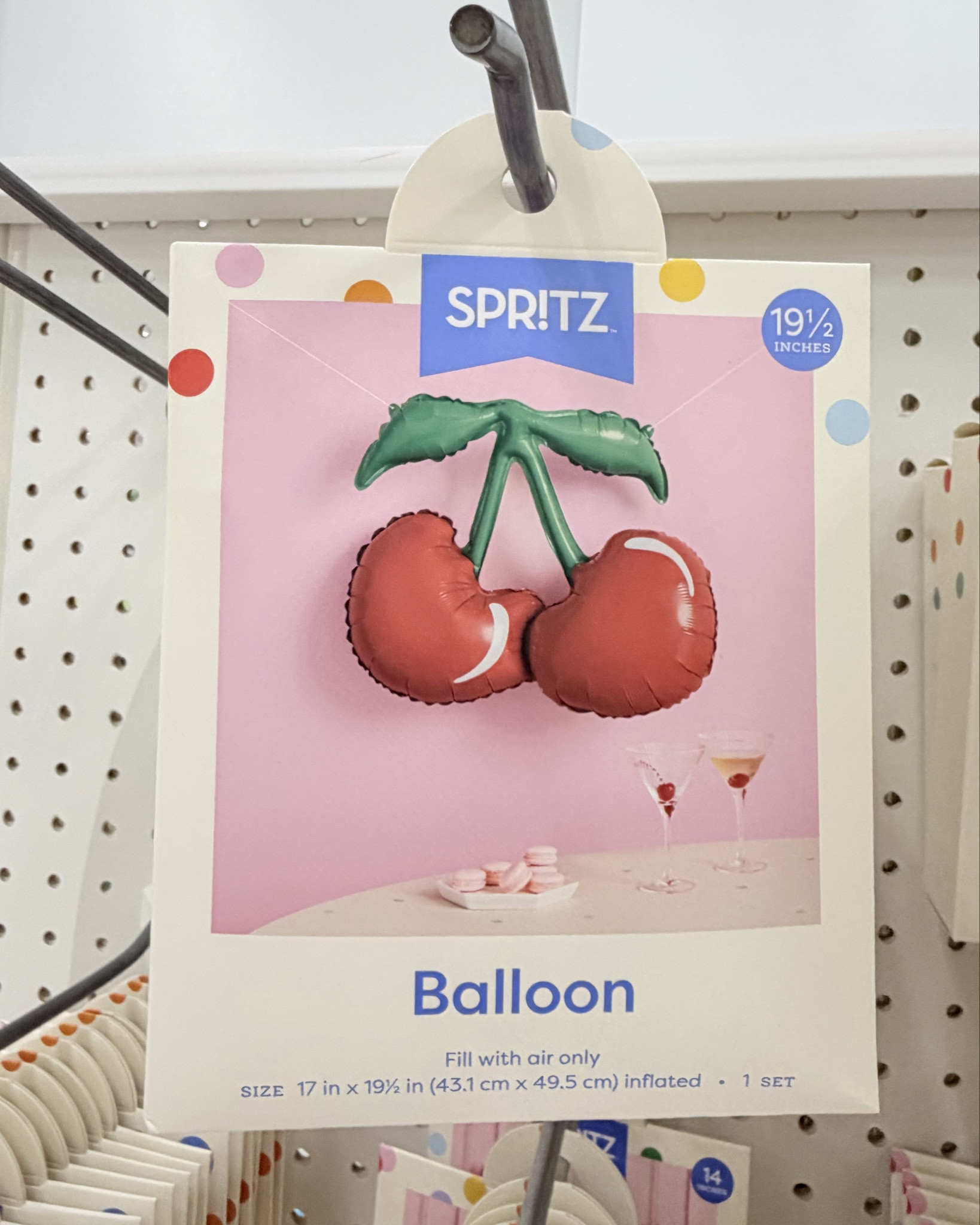 Obsessed is an understatement 🍒✨ These cherry party finds from Spritz are giving total retro Valentine vibes and I’m HERE for it 😍 The cherry balloon is so cute for a photo moment, and that fuzzy cherry garland is perfect for shelves, mantels, or party backdrops. Plus… they’re super affordable 👏

Linked the cherry balloon + garland and a few more cute Valentine party finds on my LTK 🍒💖

#LTKFinds #LTKHome #LTKHoliday #ValentinesDecor #PartyDecor #TargetStyle #TargetFinds #AffordableDecor #CherryDecor #LTKFamily

#LTKValentine #LTKSeasonal #LTKHome