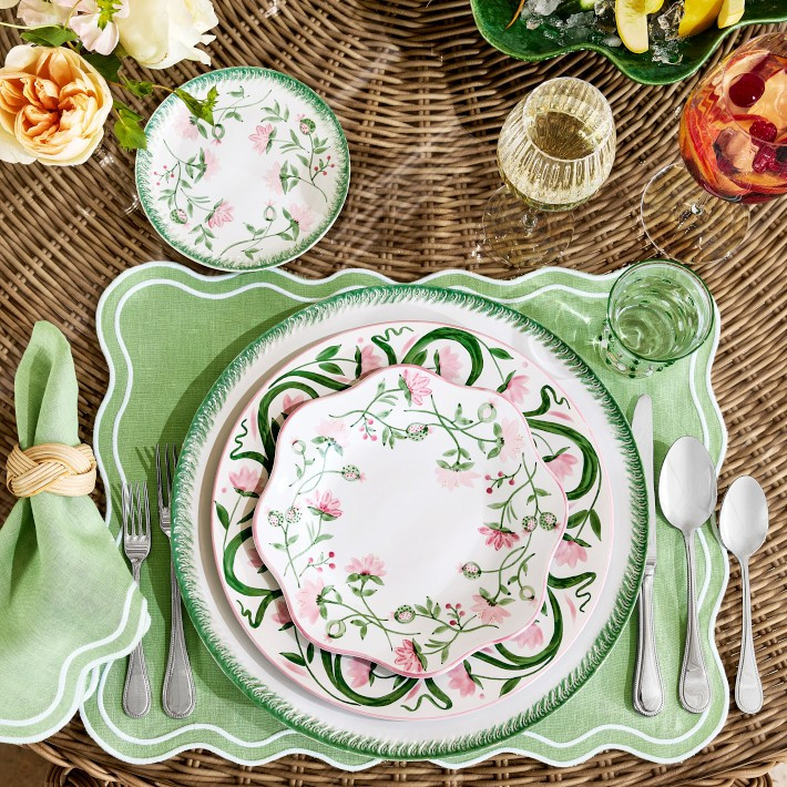 AERIN x Williams Sonoma Garden Bouquet Dinner Plates | Williams-Sonoma