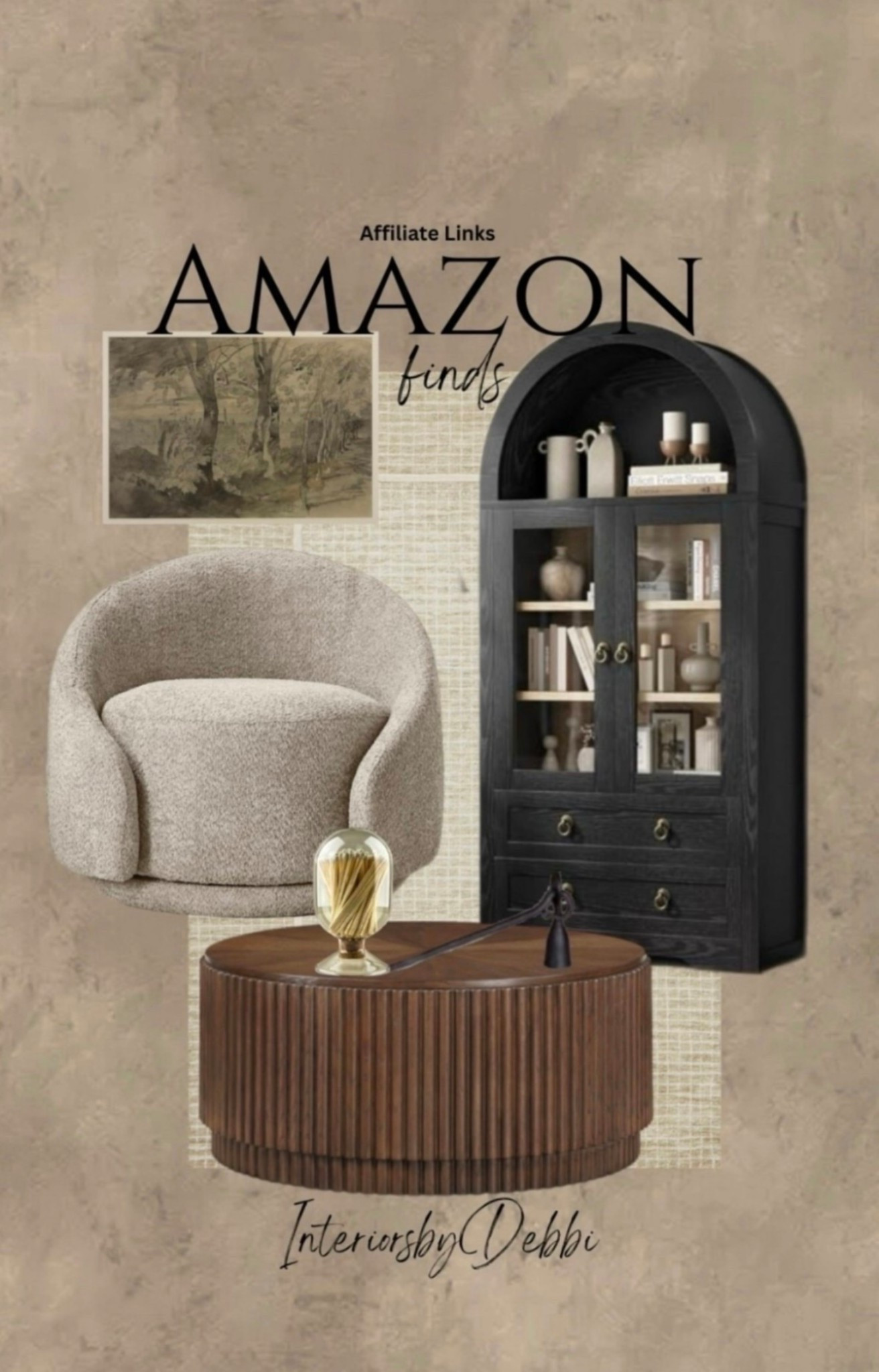 Amazon Finds
Display cabinet, accent chair, coffee table, area rug, transitional home, modern decor, amazon find, amazon home, target home decor, mcgee and co, studio mcgee, amazon must have, pottery barn, Walmart finds, affordable decor, home styling, budget friendly, accessories, neutral decor, home finds, new arrival, coming soon, sale alert, high end look for less, Amazon favorites, Target finds, cozy, modern, earthy, transitional, luxe, romantic, home decor, budget friendly decor, Amazon decor #amazonhome #founditonamazon



#LTKGiftGuide #LTKHome #LTKHoliday