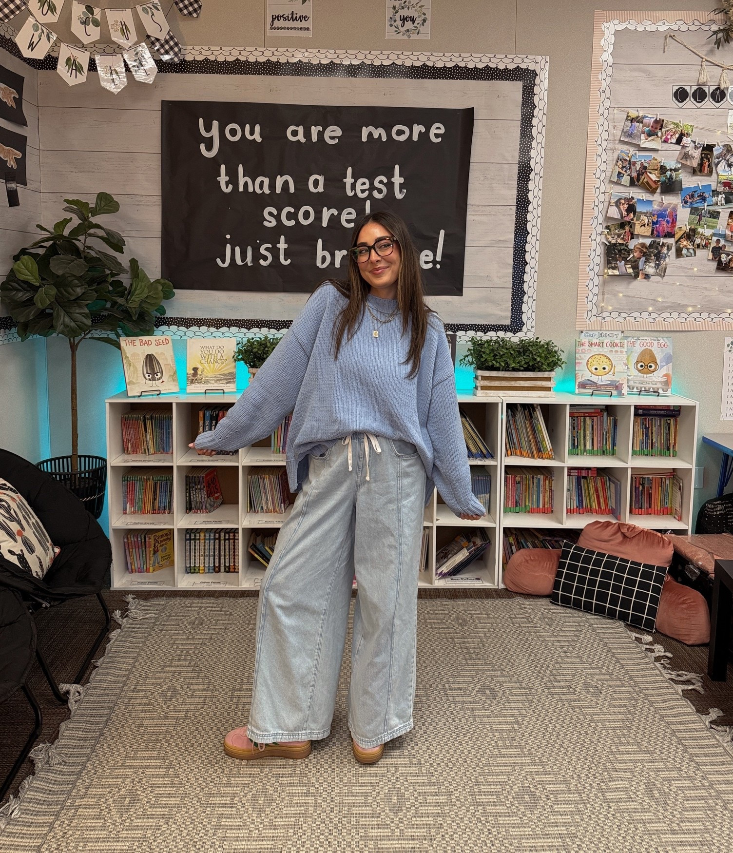 Sweater: medium
Pants: 6 
Shoes: 1/2 a size down

#LTKdayinmylife #LTKxMadewell #LTKootd