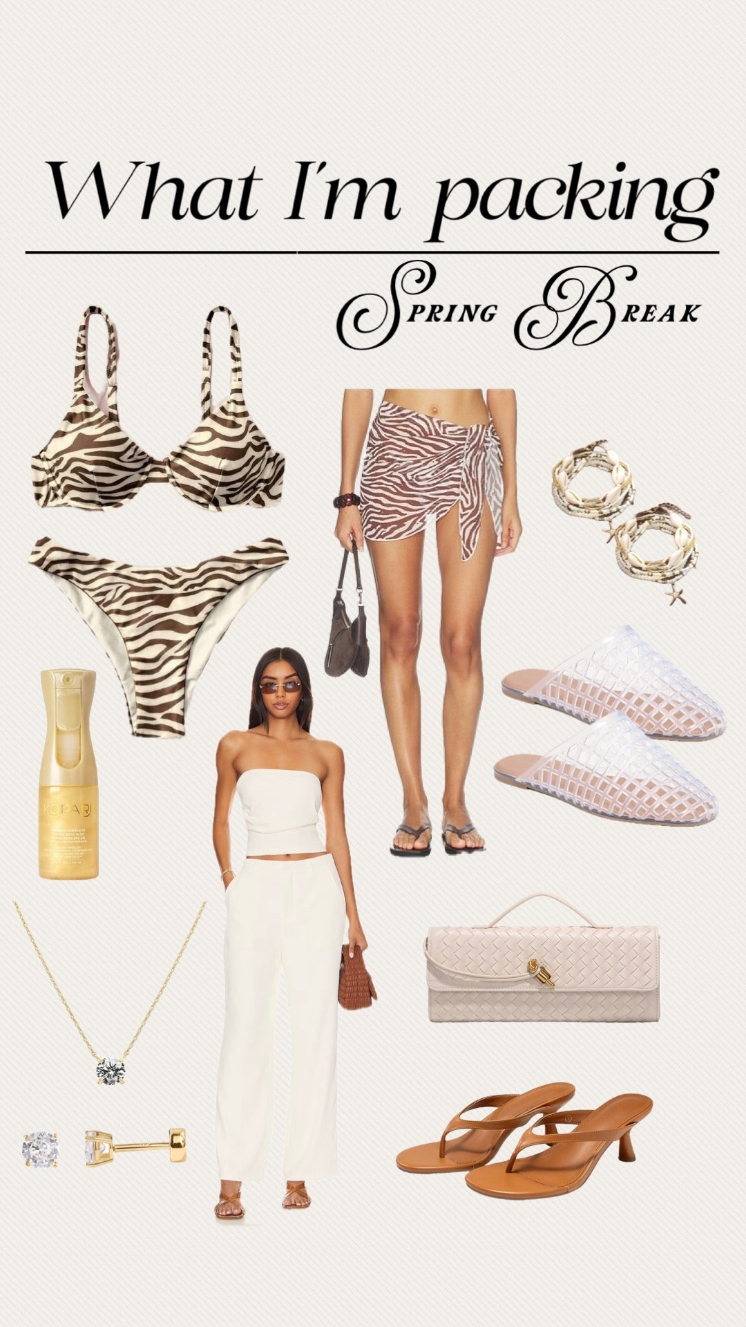 Spring break outfit I’m packing for our cruise / pool day outfit / dinner outfit 

#LTKSwim #LTKootd #LTKTravel