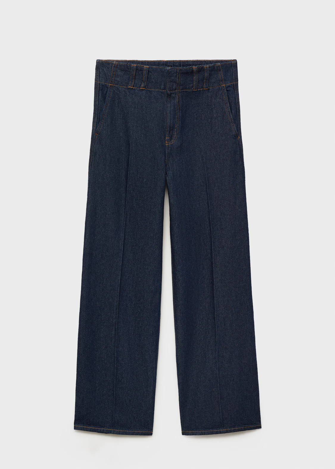 High-waist flared denim pants - Women | MANGO United Kingdom | MANGO (UK)