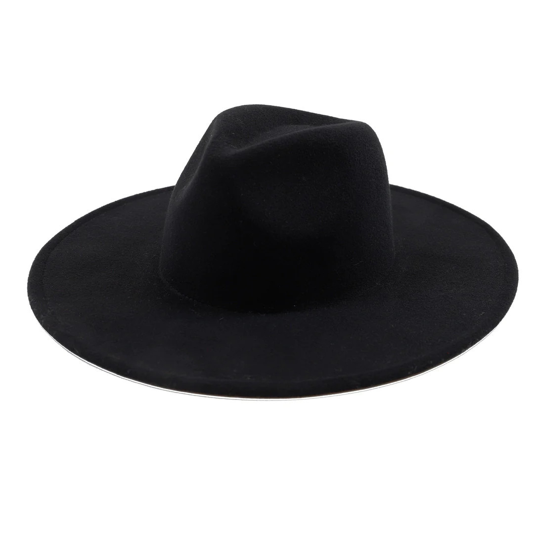 Women's Faux Felt Wide Brim Fedora | San Diego Hat Company