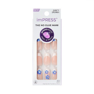 Impress Design Press-On Fake Nails - Medium Coffin - Pure Ray - 33ct | Target