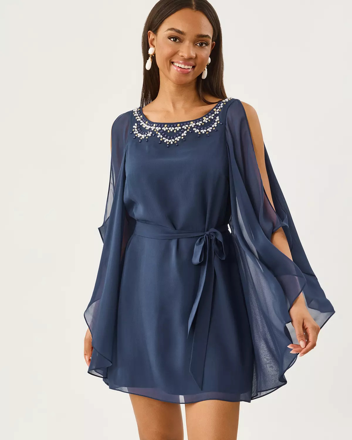 Marguerite Silk Caftan | Lilly Pulitzer