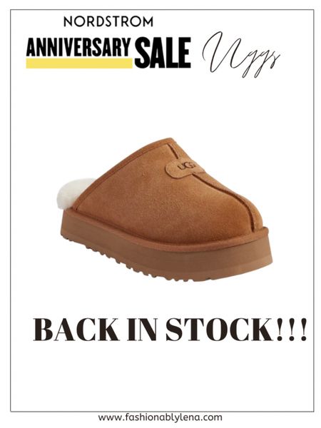 Nordstrom Anniversary Sale, NSALE, uggs, ugg slippers, Ugg shearling  slide slipper.

BACK IN STOCK!!!!

#LTKunder100 #LTKxNSale #LTKshoecrush