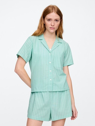 Poplin PJ Shirt | Gap Factory
