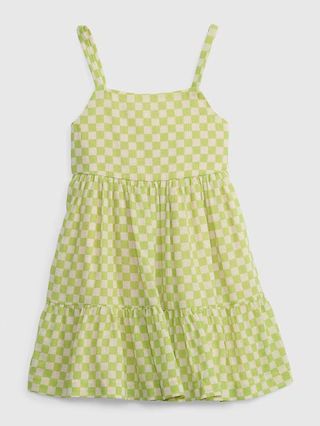 Toddler Checkered Tiered Tank Dress | Gap (US)