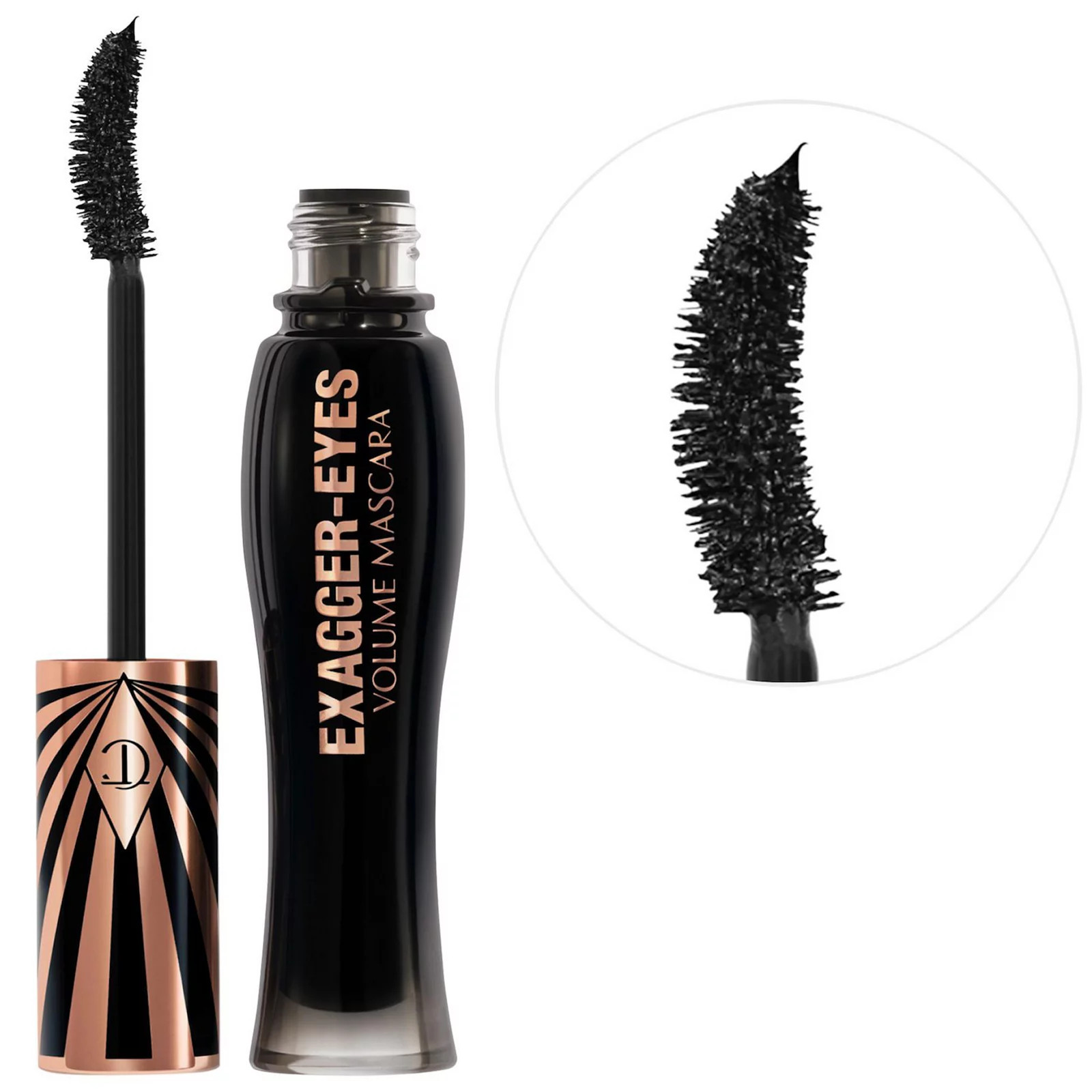 Charlotte Tilbury Exagger-eyes Volumizing and Curling Mascara, Size: .28 Oz, Black | Kohl's