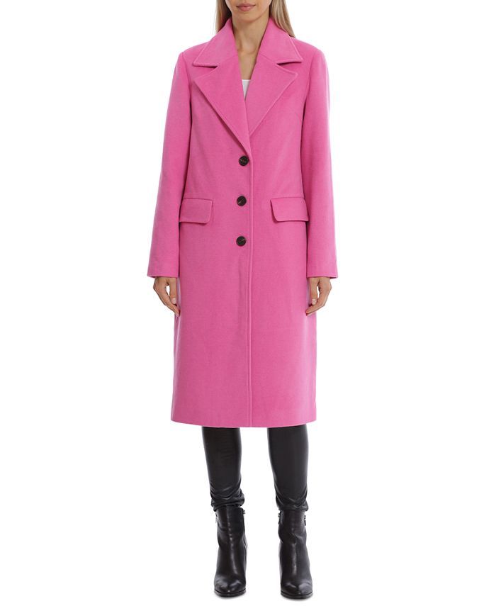 Women's Single-Breasted Walker Coat | Macys (US)