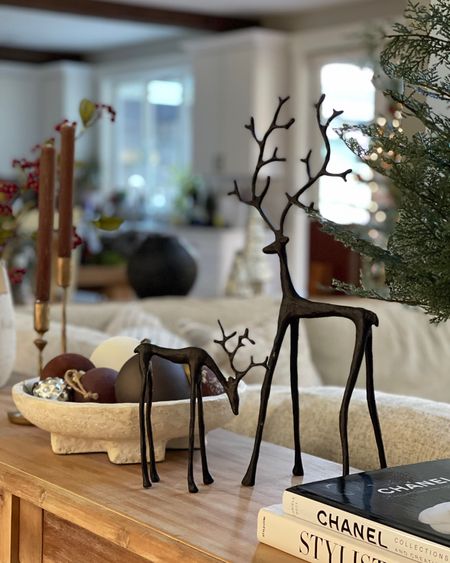 These pottery barn reindeer are a holiday must have! Best holiday decor.

Christmas decor, holiday console

#LTKhome #LTKSeasonal #LTKHoliday