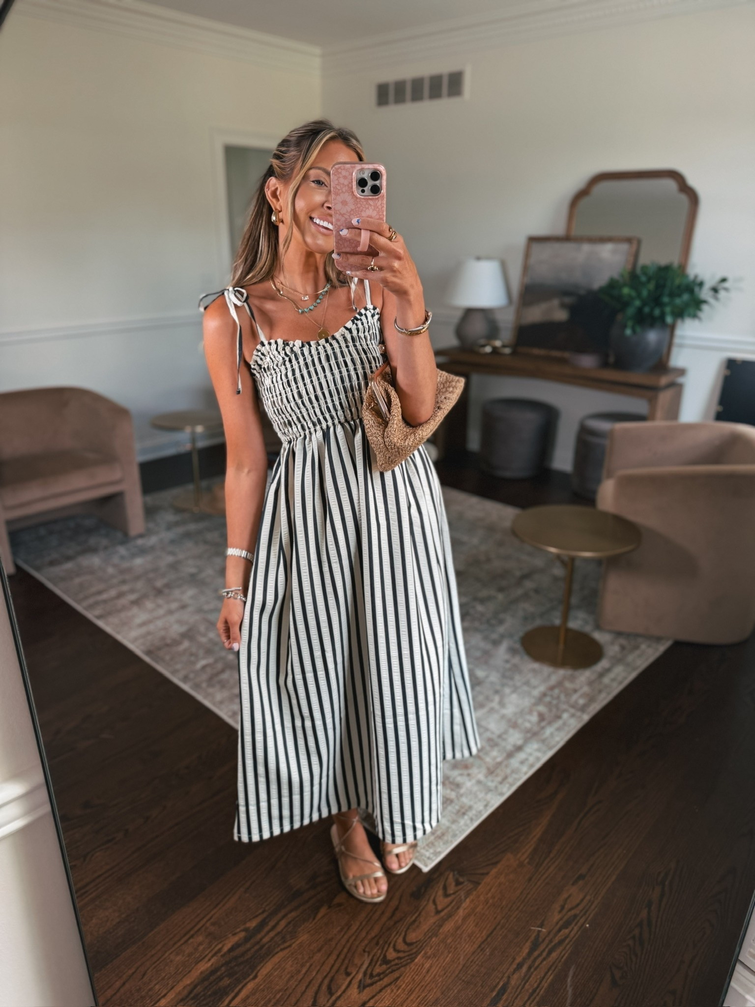 Summer stripes! I love this lightweight dress 🖤🤍☀️

#LTKdayinmylife #LTKgrwm #LTKootd