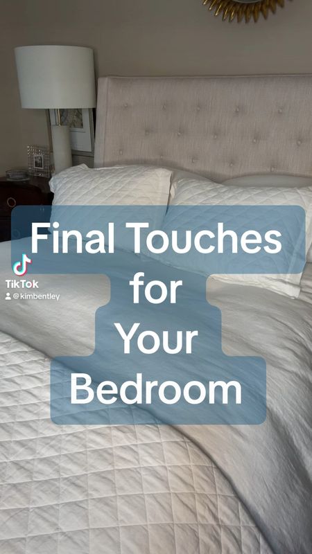 Final decor touches for your bed. 
kimbentley, home decor, bedroom decor, bedding, interior decor l, lumbar pillow,

#LTKSeasonal #LTKhome #LTKstyletip