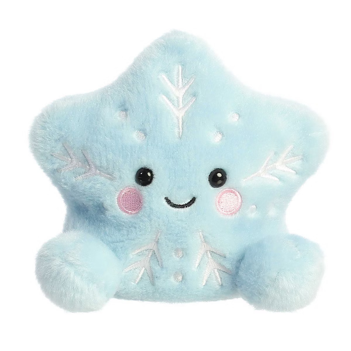 Aurora Mini Frosty Snowflake Palm Pals Adorable Stuffed Animal Blue 5" | Target