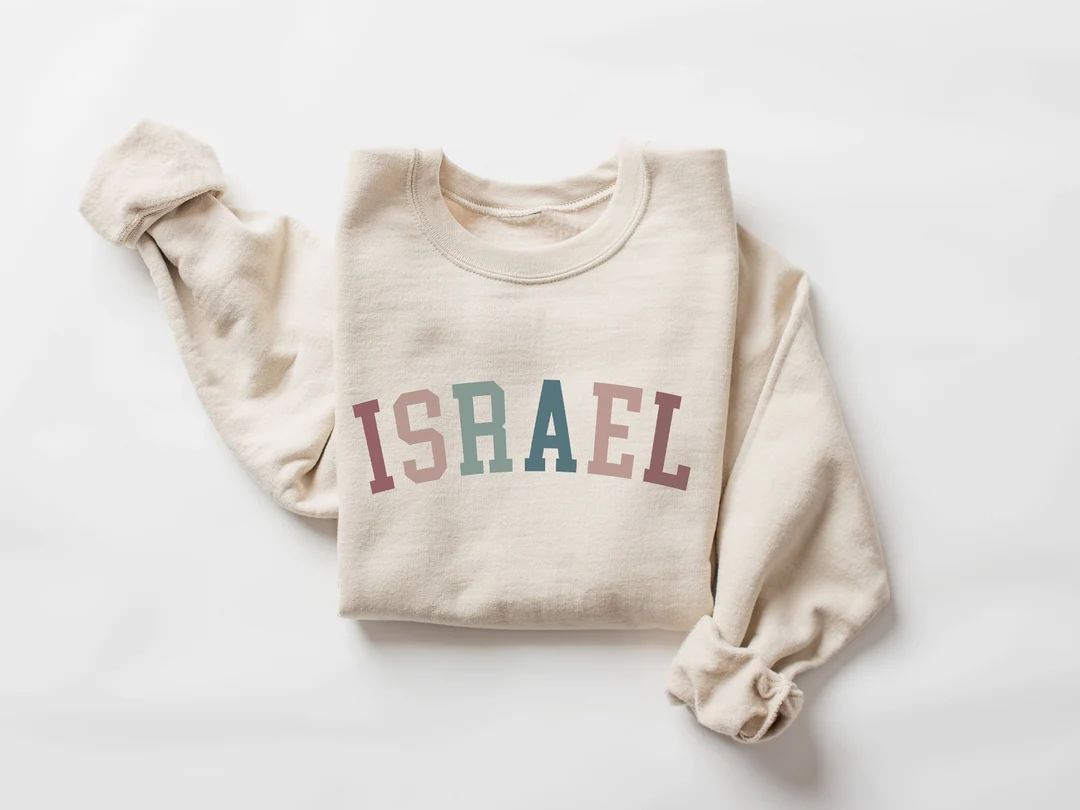 ISRAEL Sweatshirt Israel Shirt Israel Gift Israel - Etsy | Etsy (US)