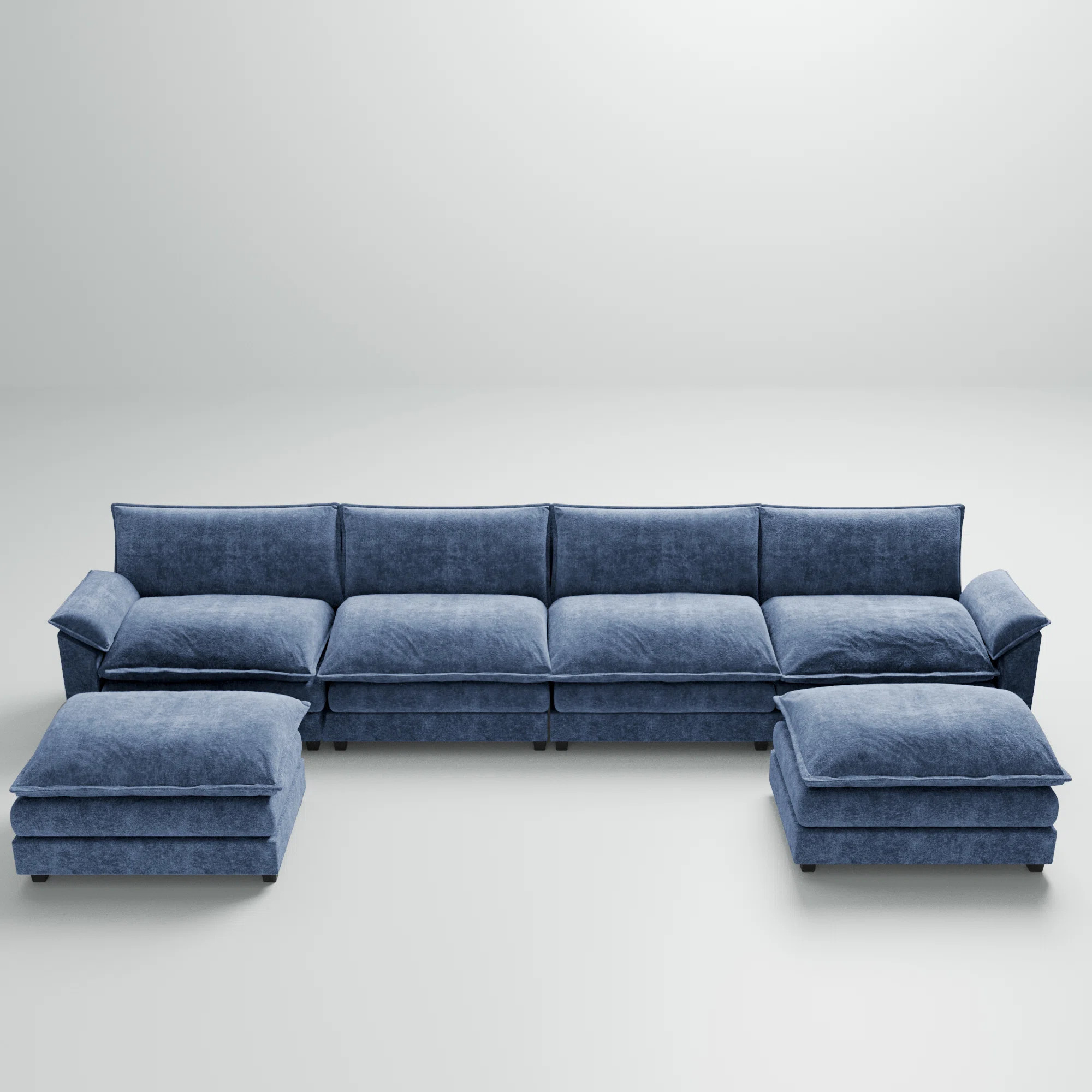Gabiel 6 - Piece Upholstered Sectional | Wayfair North America