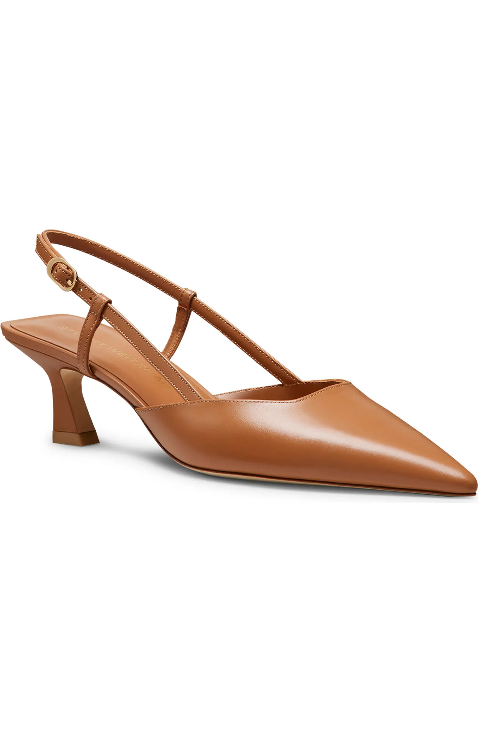 Stuart Weitzman Vinnie 50 Slingback Pump (Women) | Nordstrom | Nordstrom