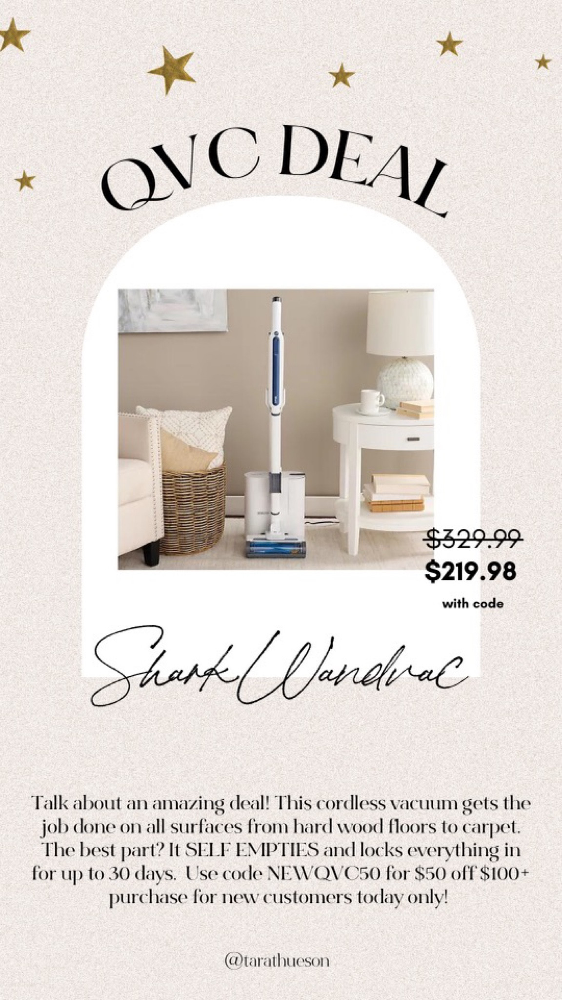 Talk about a killer deal! Love that this vacuum self empties and is cordless. Oh did I mention it works on hardwood AND carpet? #ad #LoveQVC @qvc 

#LTKhome #LTKGiftGuide #LTKfamily