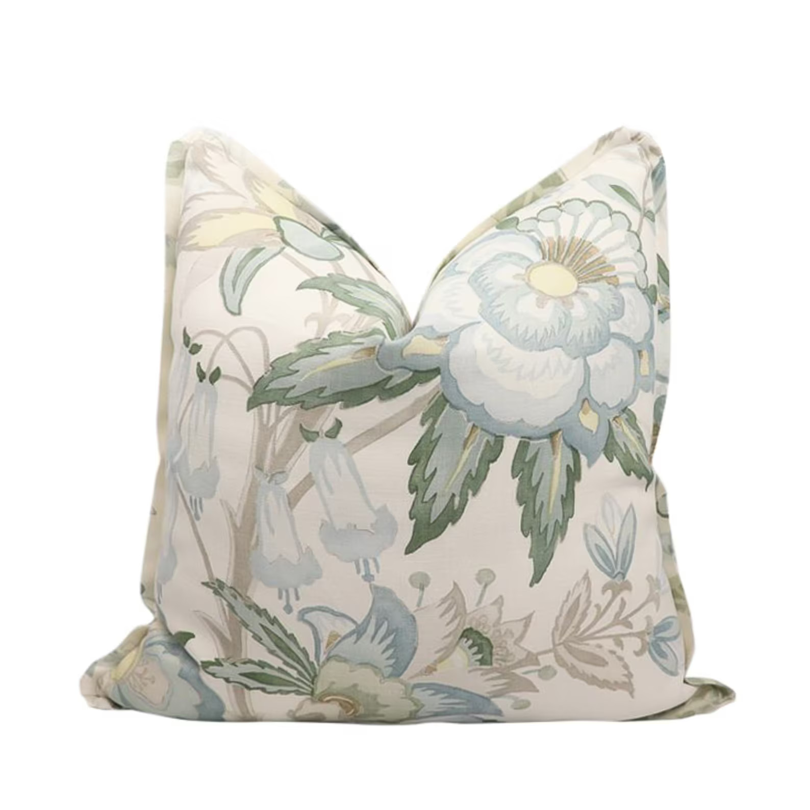 READY TO SHIP Lee Jofa Davenport Print Pillow Cover in Sea Mist 2017164.153.0 /designer Pillow Wi... | Etsy (US)