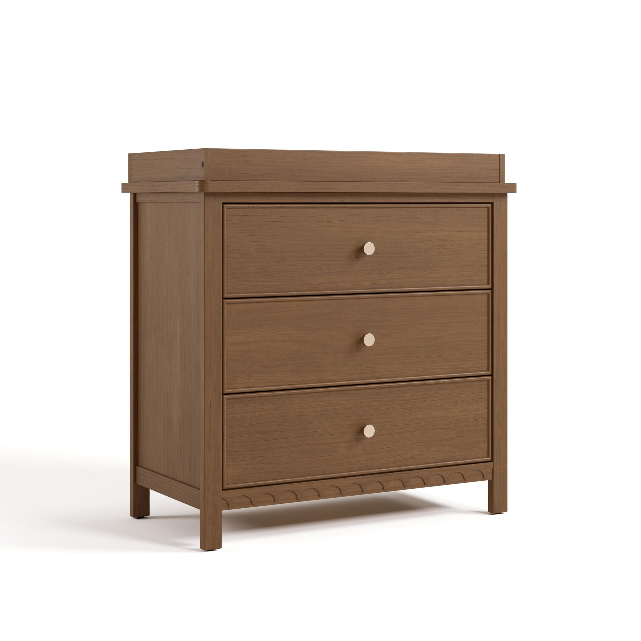 Graco Sasha 3-Drawer Chest with Changing Table Topper (Hazelnut) – GREENGUARD Gold Certified, N... | Amazon (US)