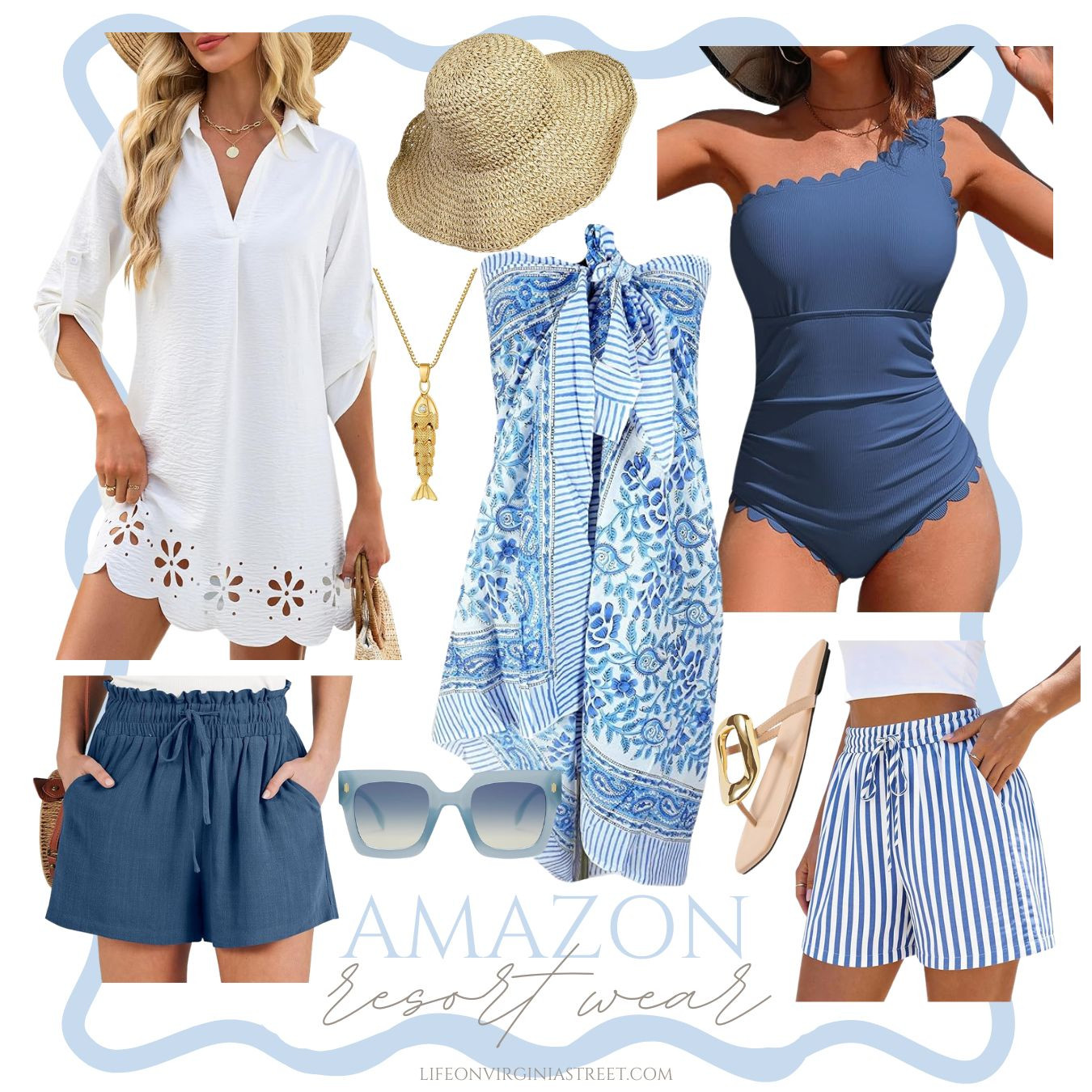 Chic Amazon resort wear finds for your next warm weather vacation or day at the pool! #ltktravel #ltkseasonal #ltksalealert #ltkover40 #ltkmidsize 

 #LTKSeasonal #LTKSaleAlert #LTKTravel