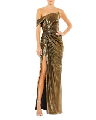 Metallic Off The Shoulder Gown | Bloomingdale's (US)