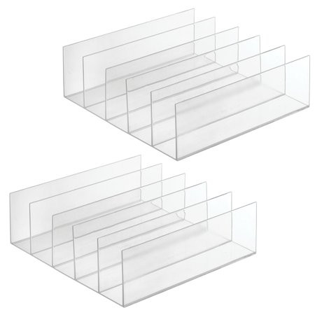 mDesign Plastic Purse Organizer for Bedroom Closet Shelf Storage - Holds Woman s Purse Hanging Bag Z | Walmart (US)