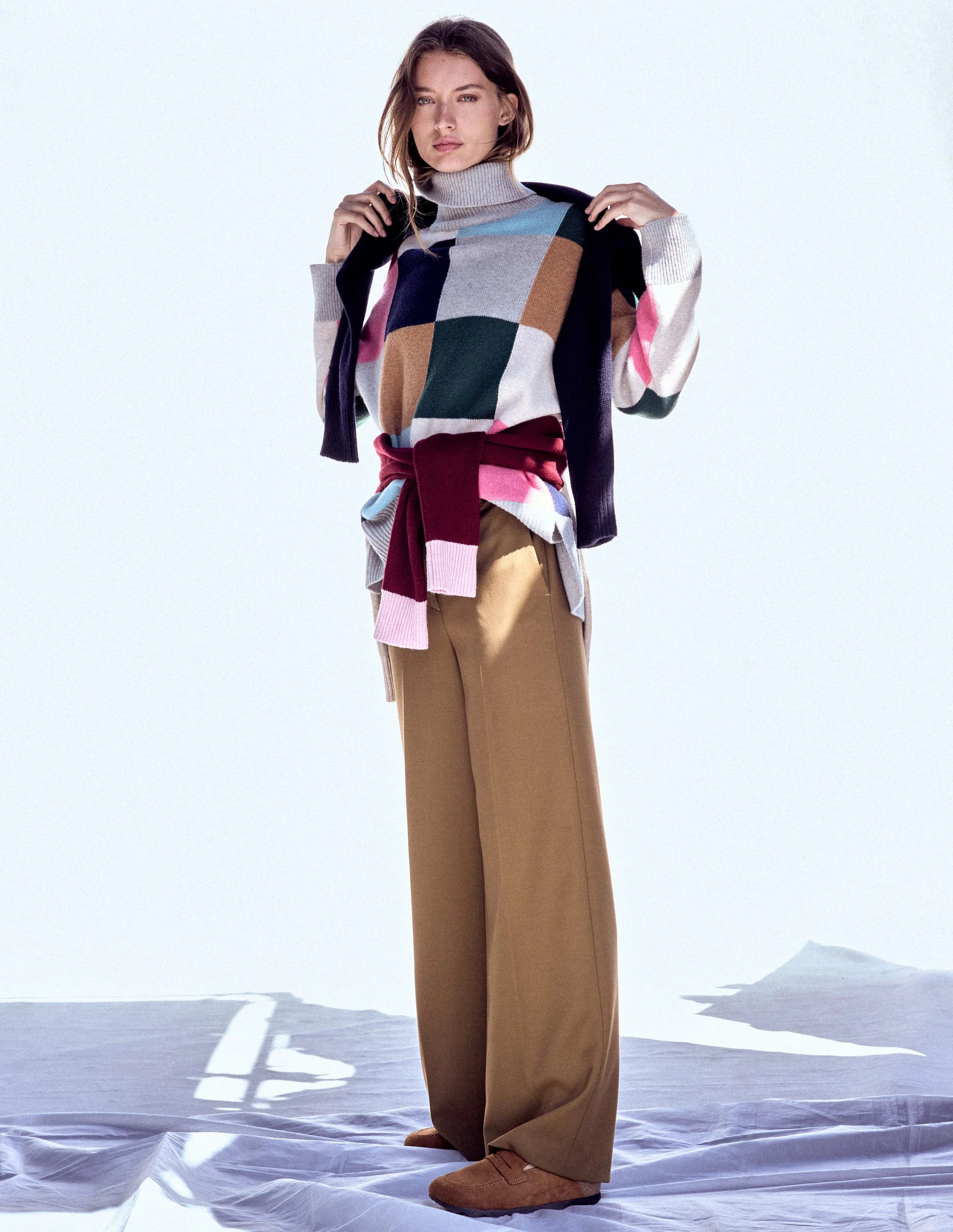 Belgravia Tailored Trousers-Tobacco | Boden UK