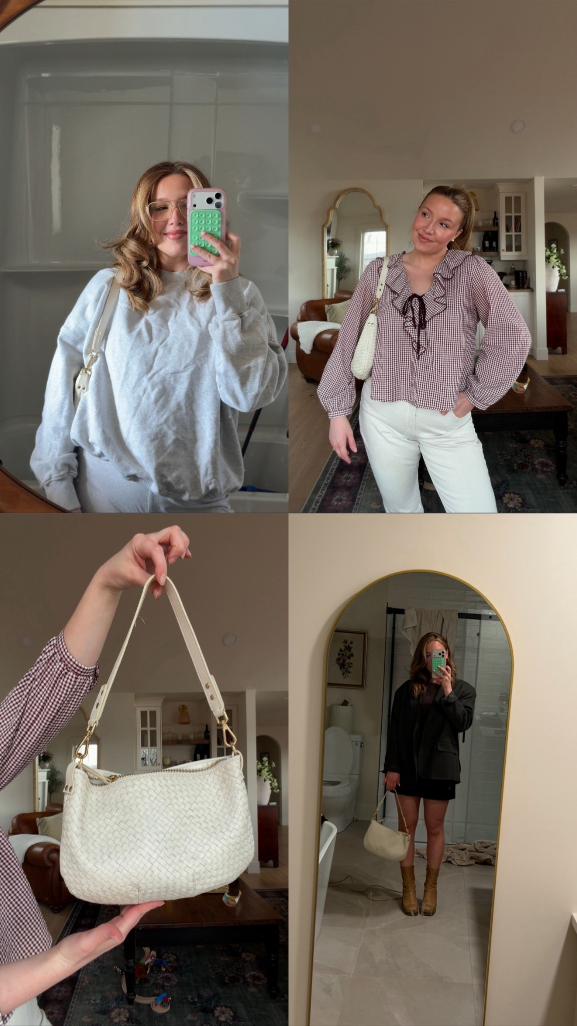 Loving this purse for the spring! Wear it styled up or down 🫶🏼 @quince #quincepartner 

#LTKcanada #LTKsummer #LTKdatenight