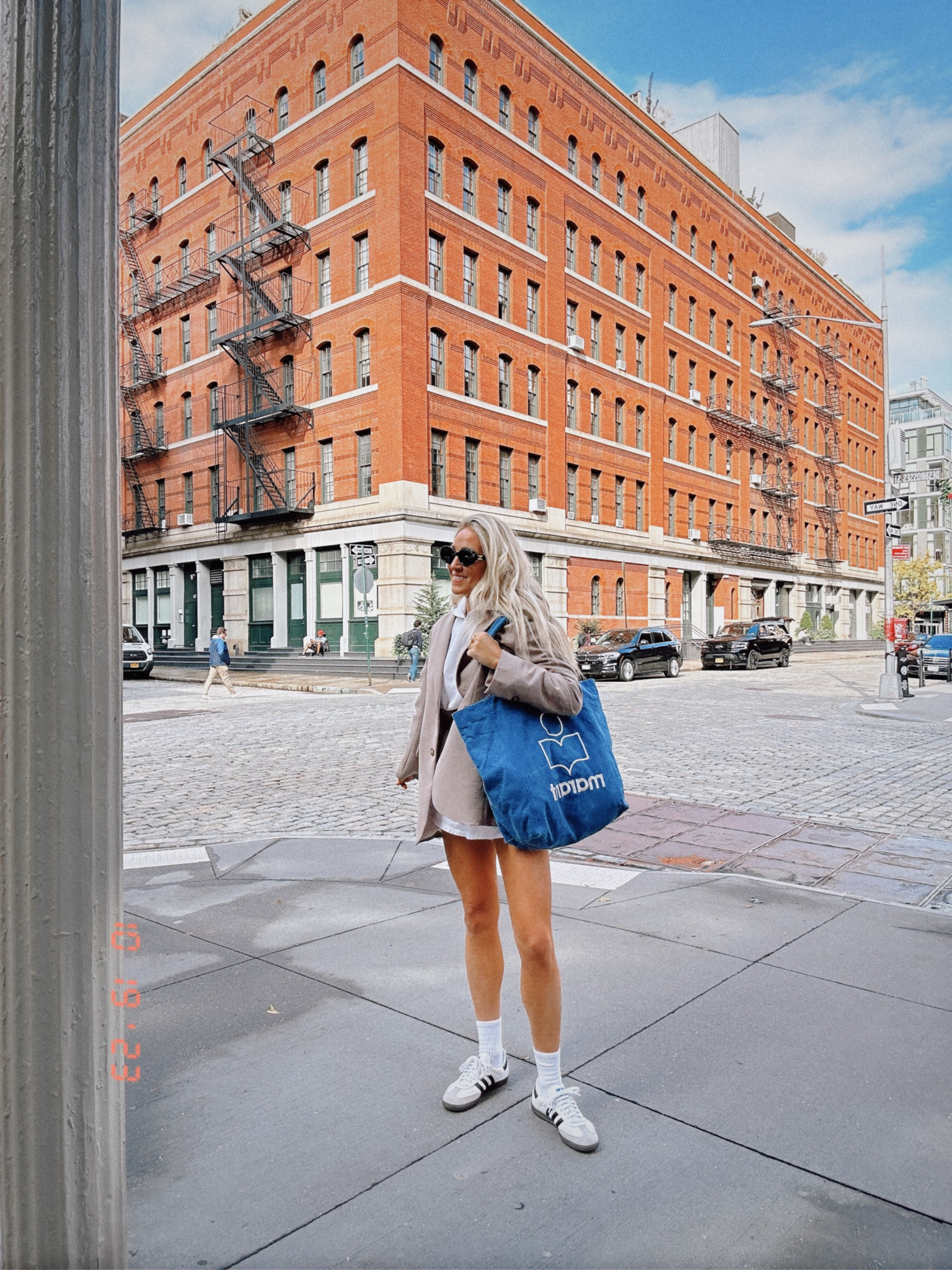 Abercrombie matching set- wearing XS in both sweatshirt and shorts. Blazer ordered up a size (mine is old but similar linked from same retailer) 