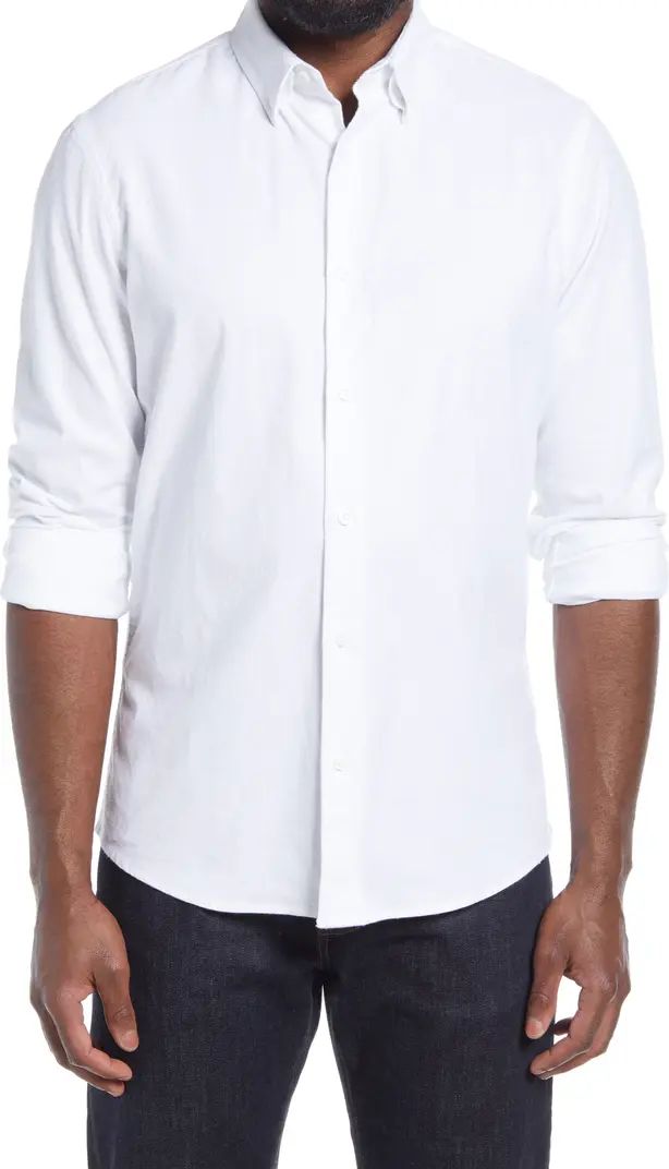 Oxford Button-Up Performance Shirt | Nordstrom