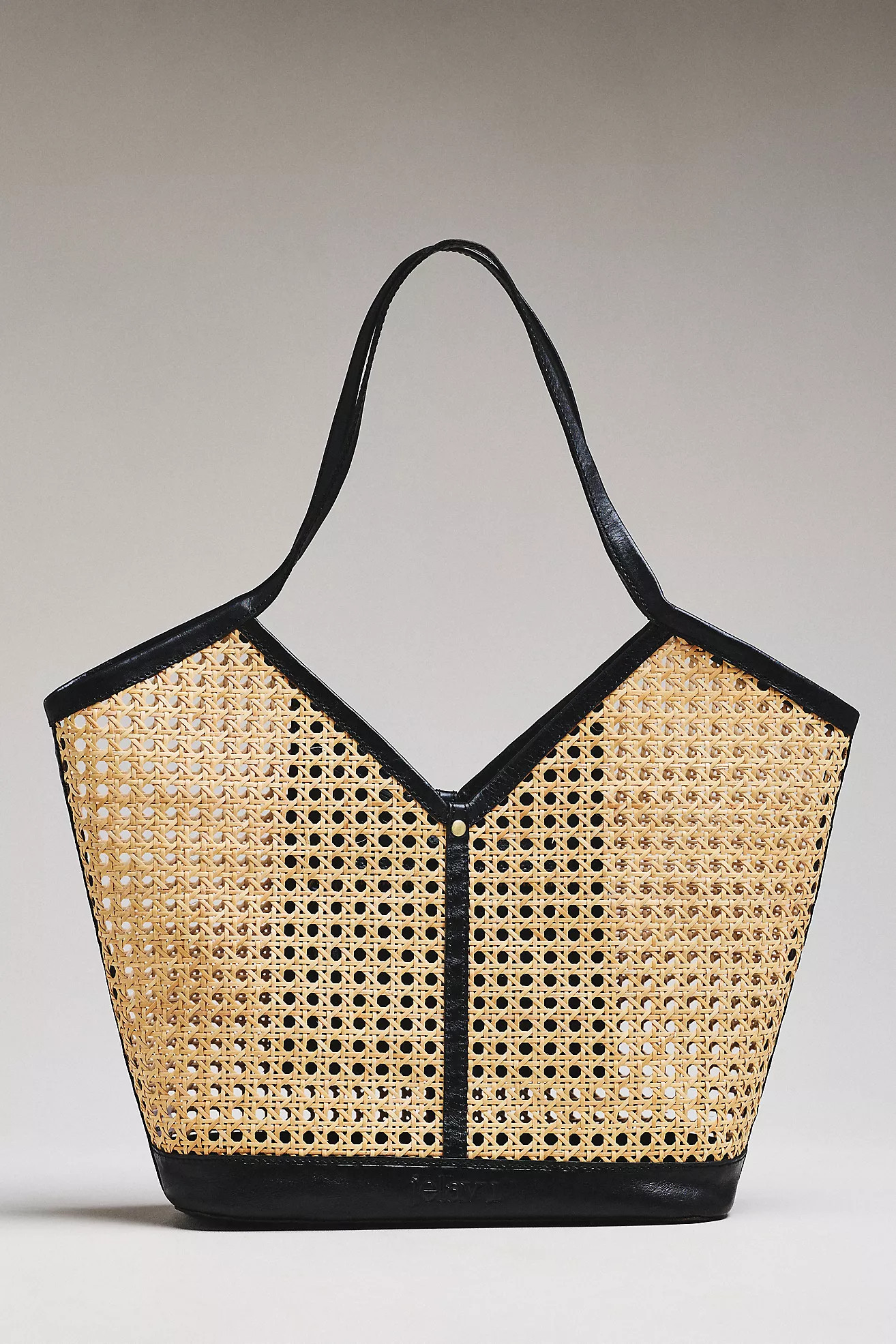 Jelavu Ophelia Handwoven Cane Tote Bag | Anthropologie (US)