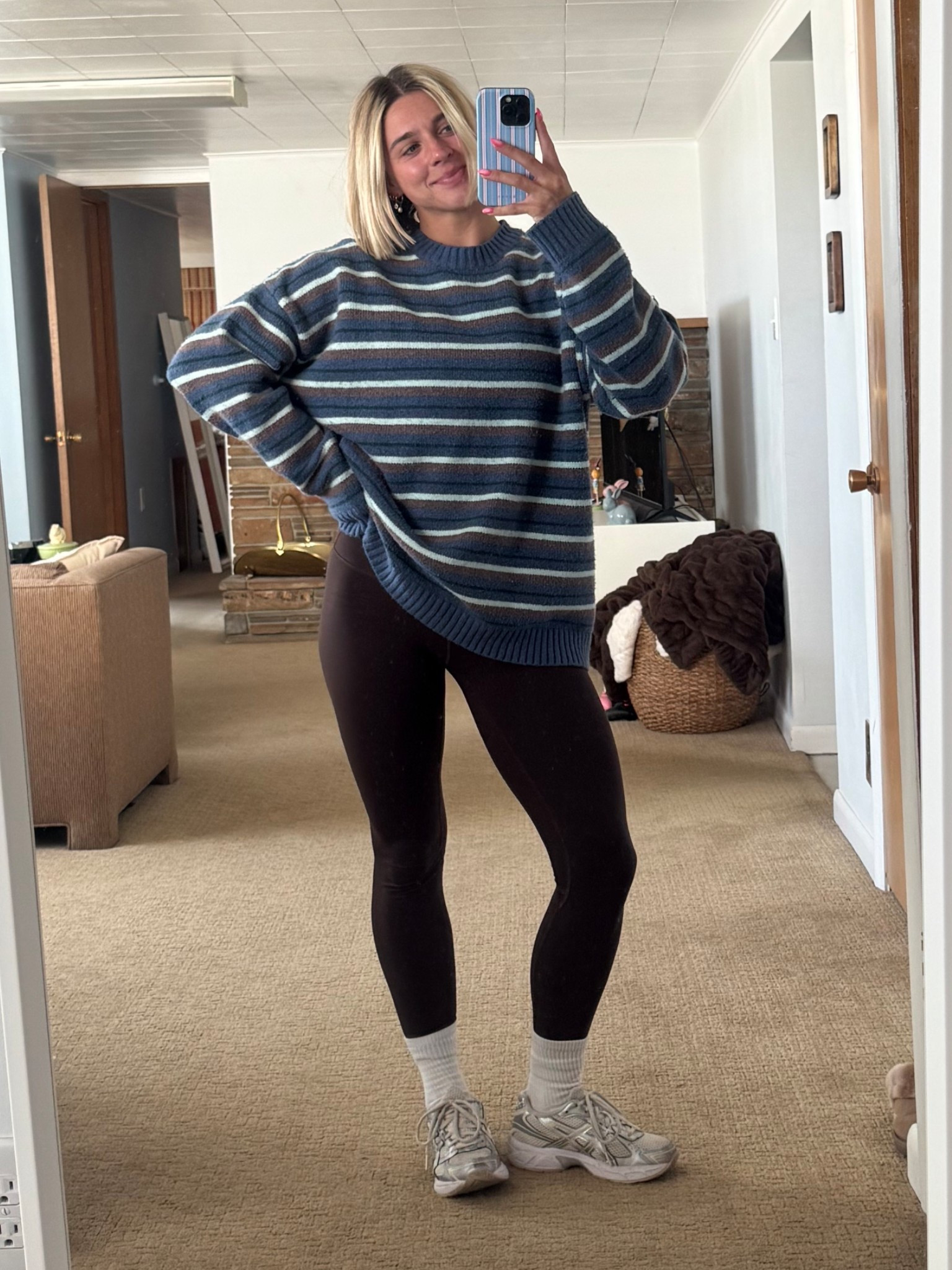 sweater still has sizes in stock!! Wearing a S