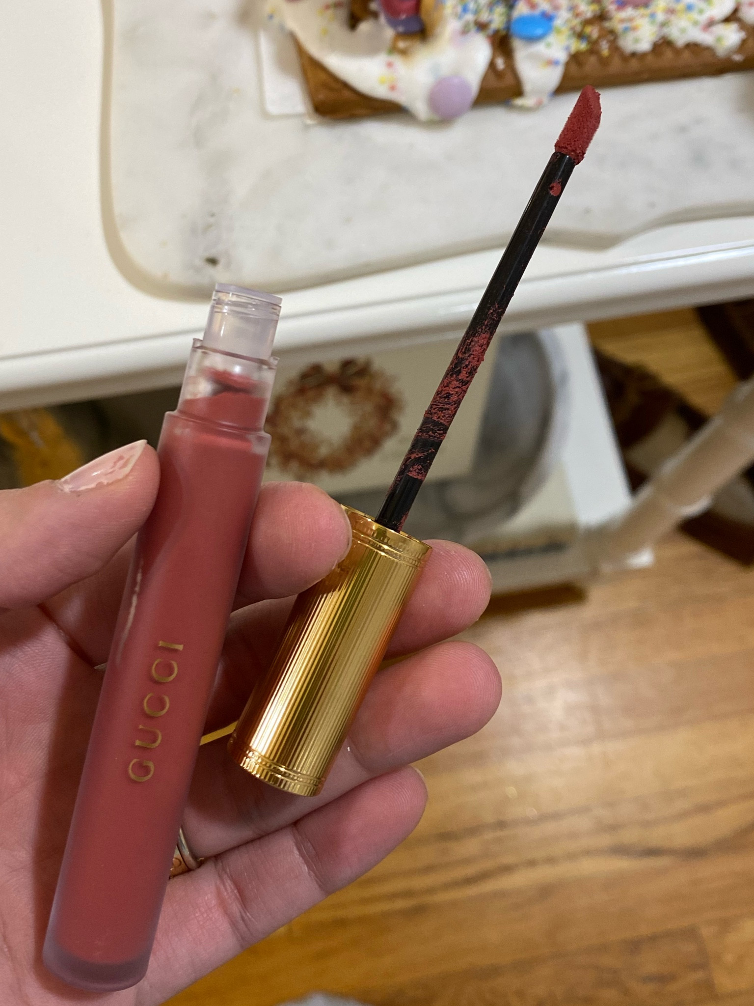 Love this Gucci lip color for everyday. Not sticky, not glossy, perfect tone. 

#LTKSeasonal #LTKfindsunder50 #LTKbeauty