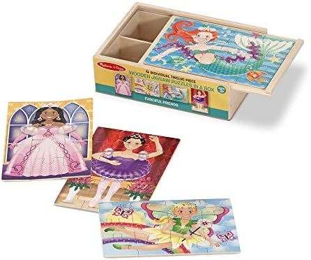 Melissa & Doug Jigsaw Puzzles in a Box – Fanciful Friends | Amazon (US)