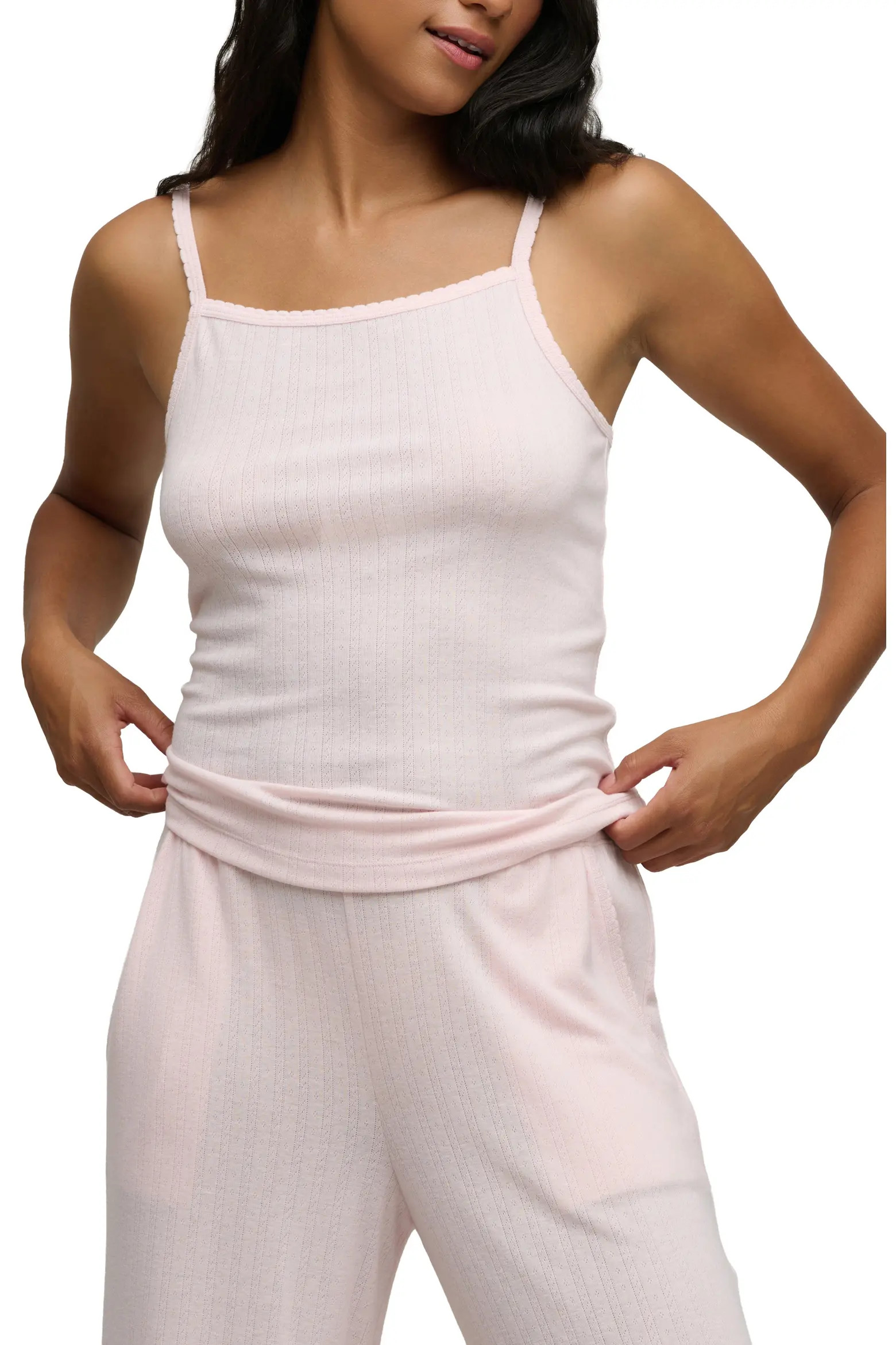Scalloped Pointelle Tank (Women) | Nordstrom | Nordstrom