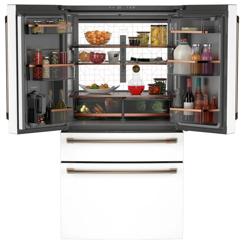Café Energy Star 28.7 Cu. Ft. Smart 4-Door French-Door Refrigerator With Dual-Dispense Autofill ... | Wayfair North America