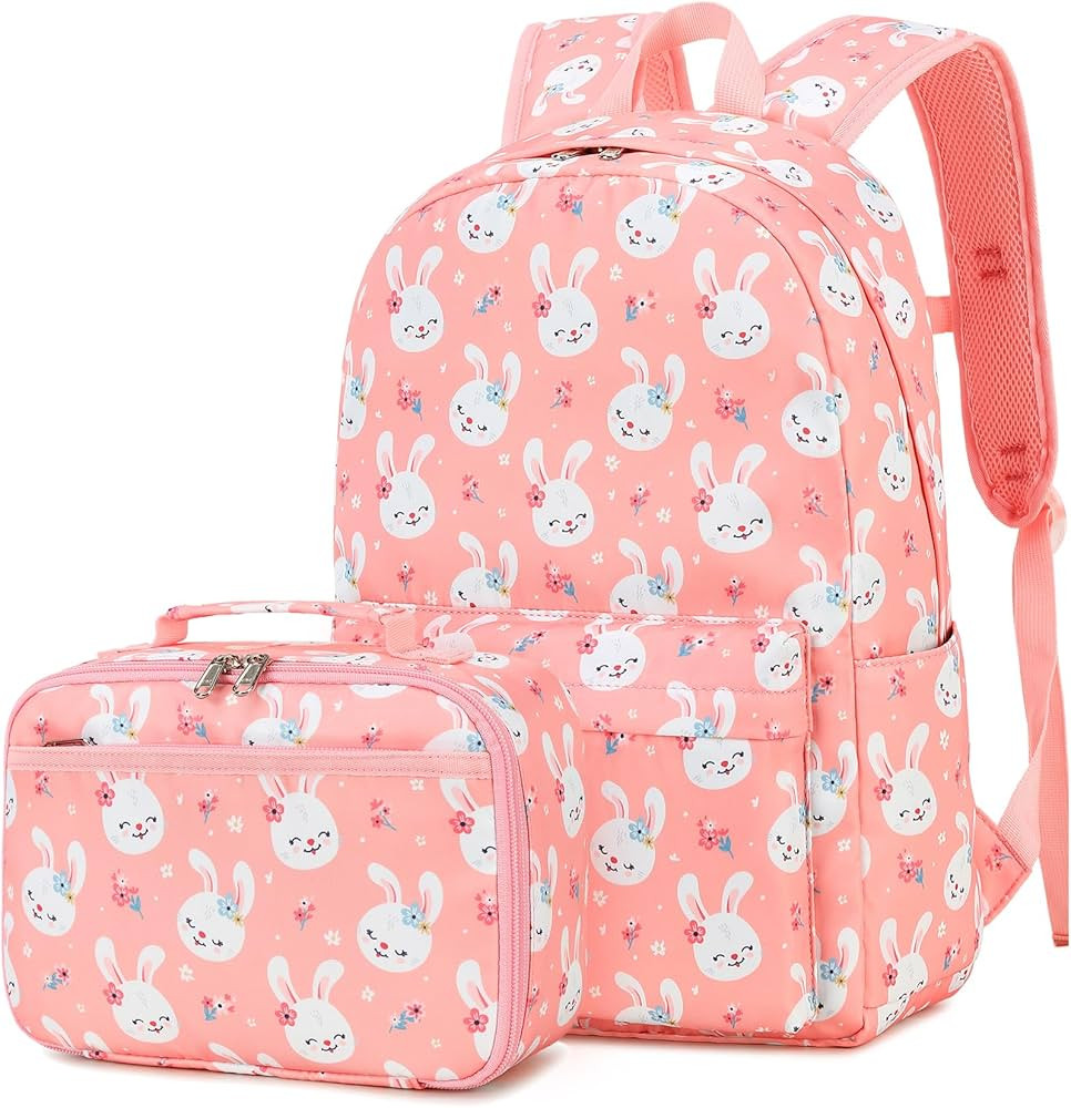BTOOP Kids Backpack for Girls Boys Kindergarten School Bag with Lunch Box Preschool Bookbag Set f... | Amazon (US)