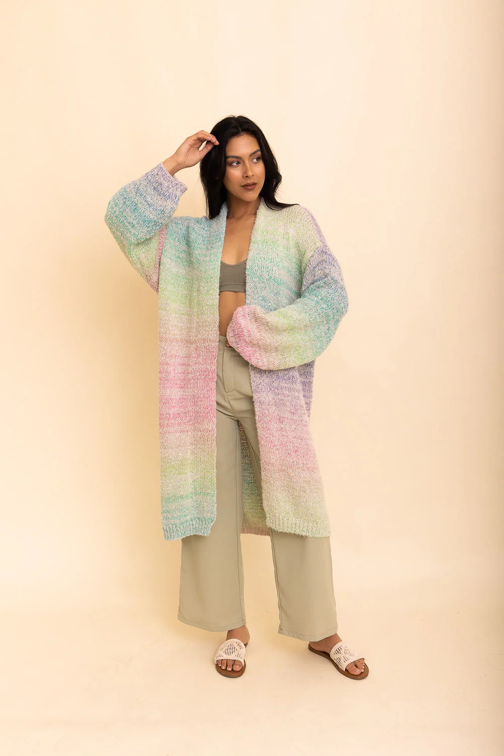 Lounge Around Longline Ombre Cardigan | Shop.app