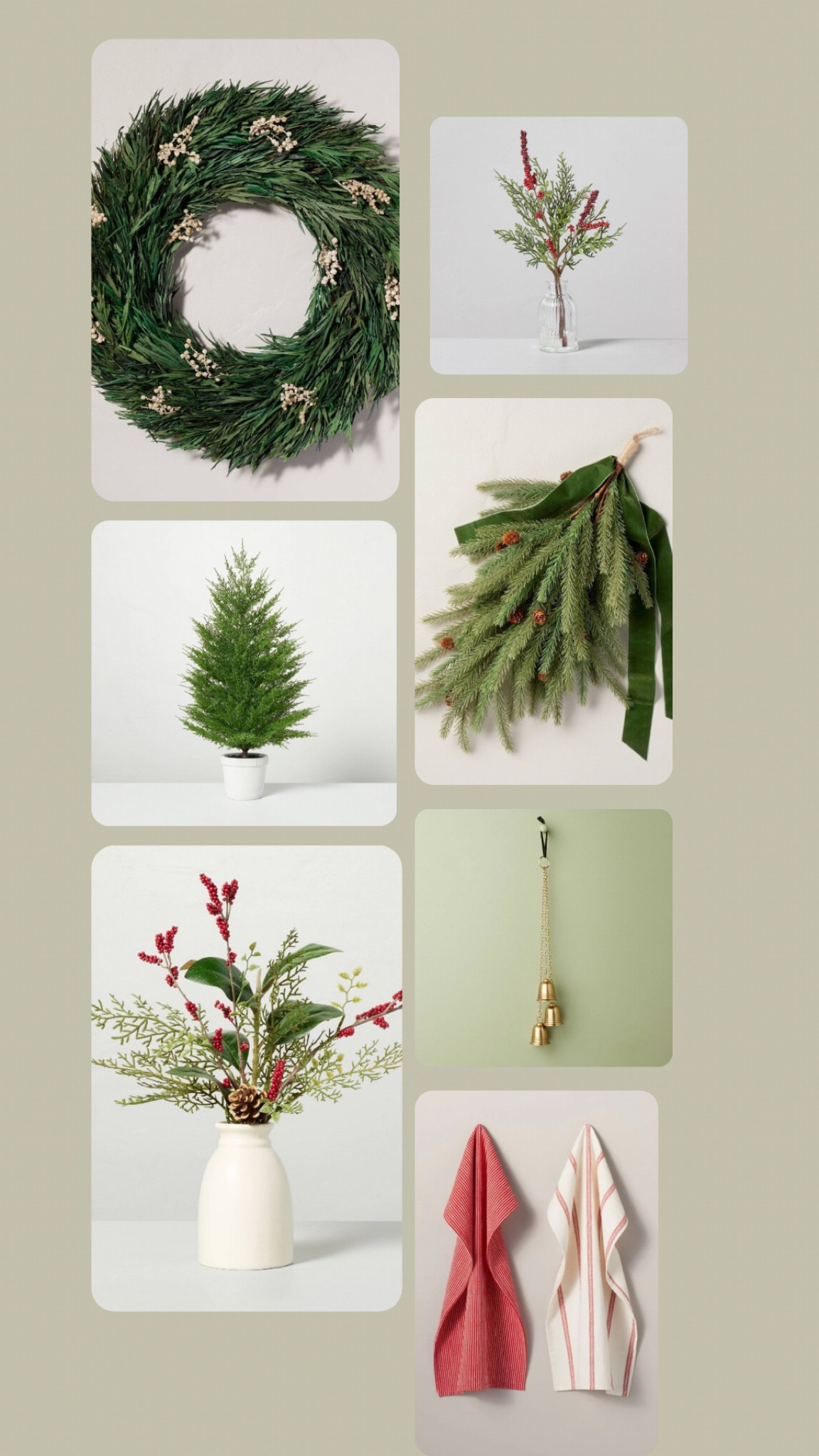 Holiday greens under 50

#LTKSeasonal #LTKfindsunder50 #LTKhome