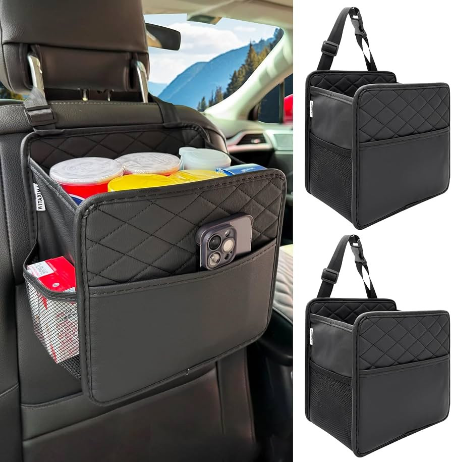 Witaxima 2 Pack Upgraded Car Seat Organizer Backseat with Storage Pockets, Multipurpose Car Organ... | Amazon (US)