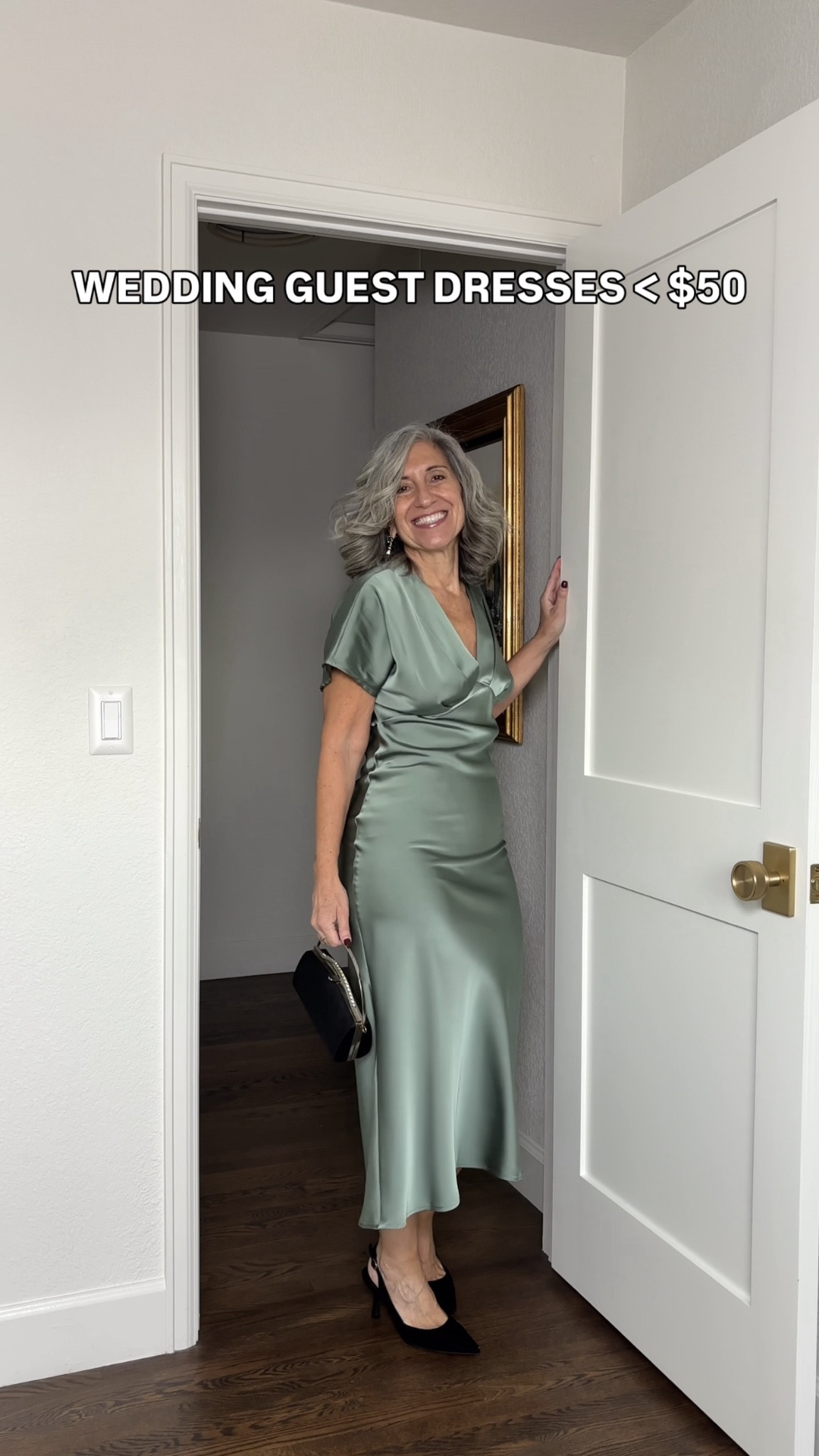 There is something so restorative about finding a dress that truly works for you. This sage green satin is a dream for those of us looking for that perfect balance of elegance and ease. The faux-wrap detail is incredibly forgiving through the midsection, and the flutter sleeves offer just the right amount of arm coverage without feeling heavy. You’ll feel polished, ageless, and ready for a fresh start.

FIT & SIZING: I am wearing the size medium, and it is a true-to-size, perfect fit that skims the body beautifully.

DISCOUNT: Use code Claudia12 at @rihoas_official for 12% OFF!

Wedding guest dresses, midlife style, ageless fashion, sage green satin, faux wrap dress, flutter sleeve, belly friendly wedding guest dress, under $50 fashion, elegant style. #WeddingGuestStyle #AgelessFashion #MidlifeStyle #SageGreenDress #Over50Style #rihoas 

 

#LTKOver40 #LTKFindsUnder50 #LTKWedding