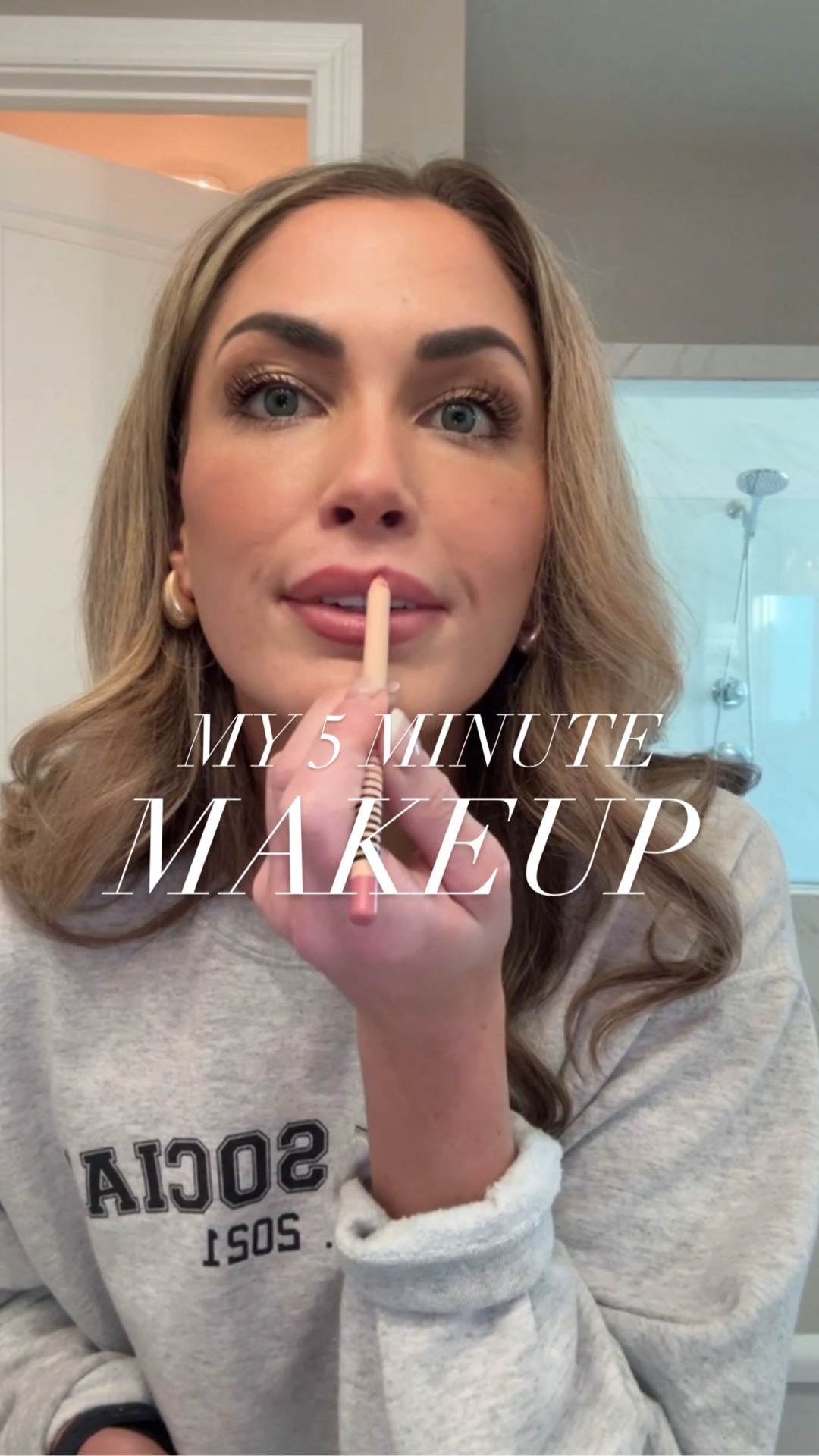 Literally and truly my 5 minute routine. I have double of all the products so I can keep one at home and one in my car!

Bronzer: Spiced Chai
Duo stick: shade 3 
Setting powder: New beginnings 

Use code ALEXANDRA at checkout for 15% off 💋 


•
Makeup products, dibs, contour, highlighter, glam makeup, everyday makeup, nude lip combo, pink lipstick, mascaraa

#LTKBeauty #LTKGiftGuide #LTKgrwm