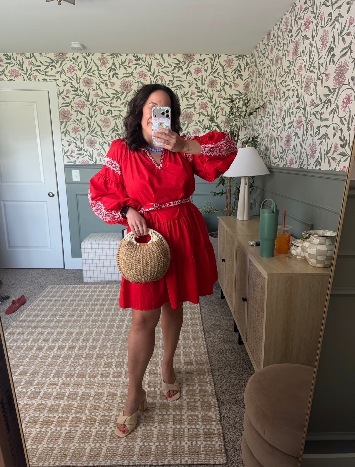 A pretty red dress from Walmart that’s such a fun option for special occasions. The stitching detail adds a feminine touch, while the fit keeps it feeling comfortable and easy to wear. This would be so cute for a wedding, dinner date, shower, or any occasion worth dressing up for.

#LTKootd #LTKSeasonal #LTKMidsize