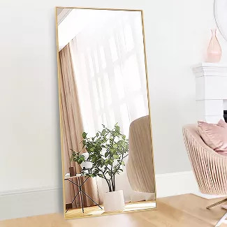 Caroline 71"H*23.6" W Large Full Length Metal Framed Leaning Floor Mirrors-The Pop Maison | Target