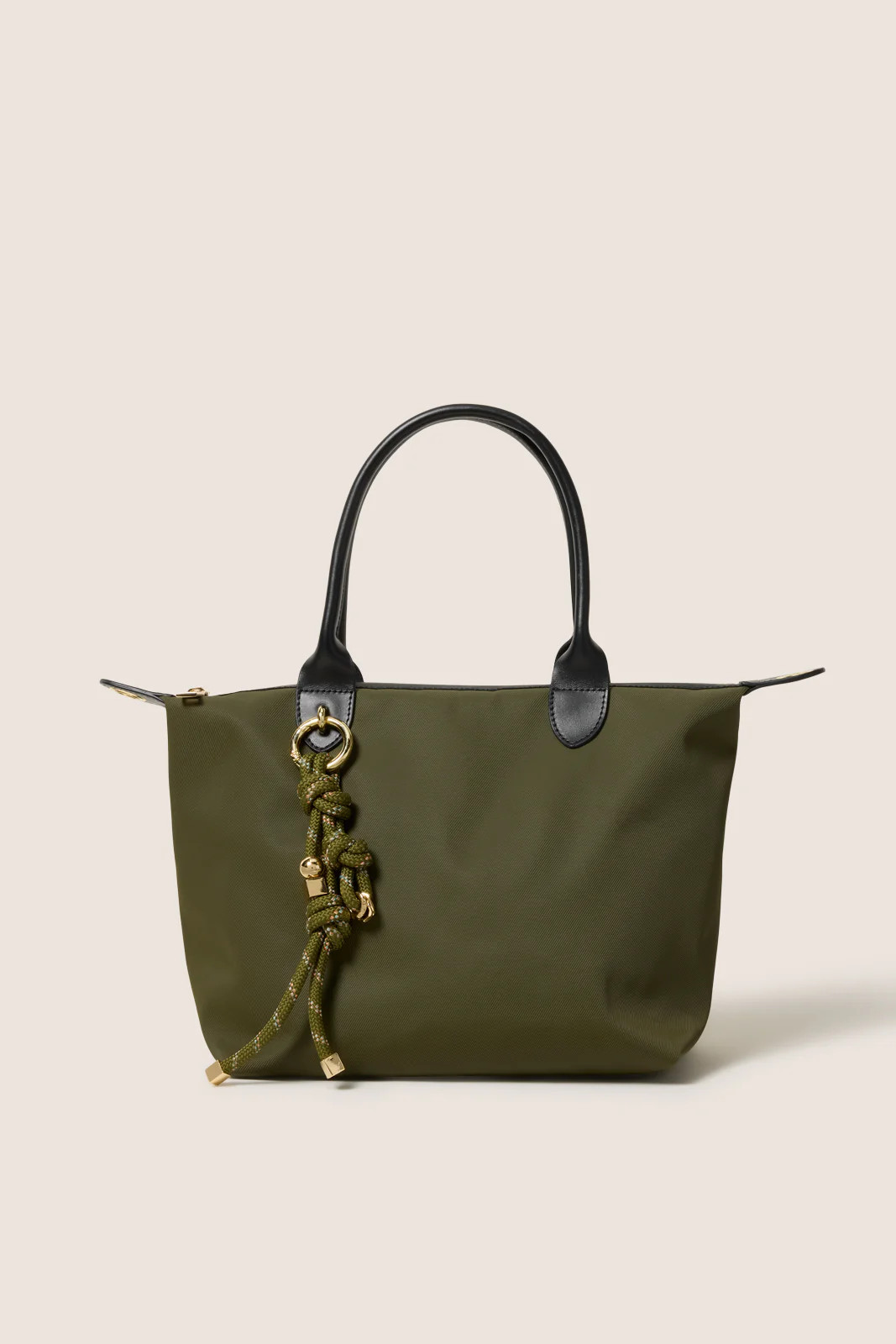 EVEREVE Women's Stevie Nylon Handbag, Green | Evereve