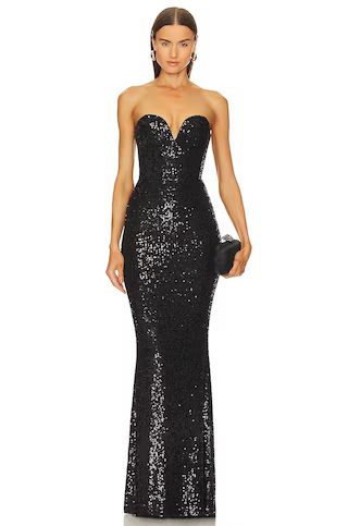Nookie Lumiere Gown in Black from Revolve.com | Revolve Clothing (Global)