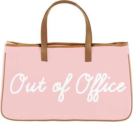 Slant Collections Canvas Tote, 20" x 11", Out Of Office | Amazon (US)